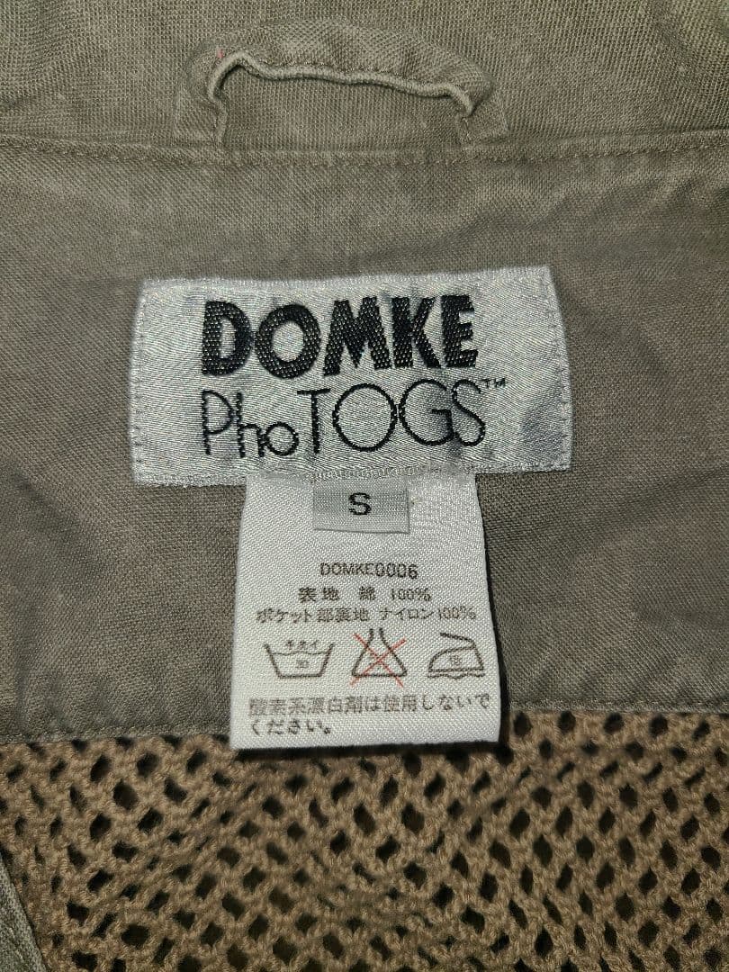 ドンケ　カメラマンベスト　フォトベスト　DOMKE PhoTOGS　サイズ・S