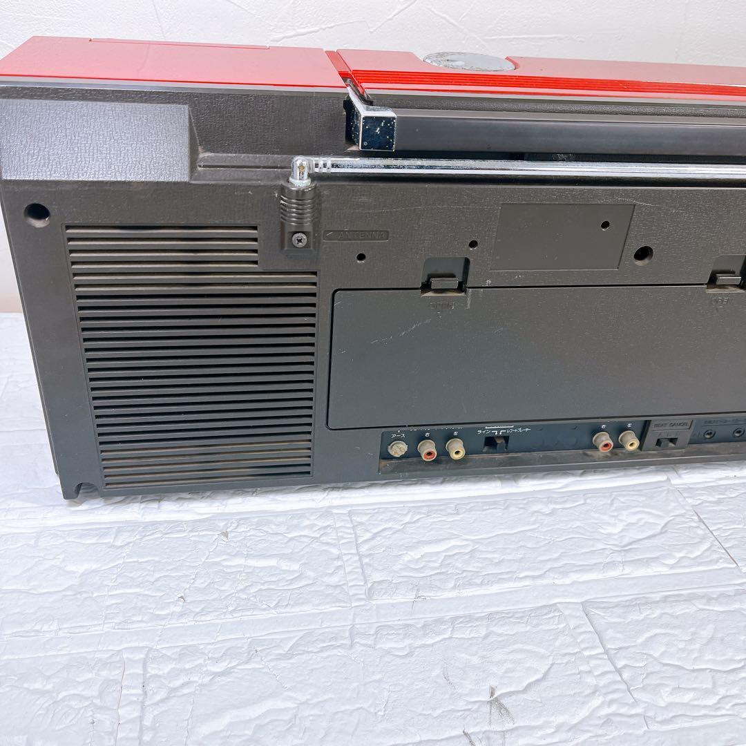 希少品　昭和レトロ　SHARP GF-490R ダブルカセットデッキ