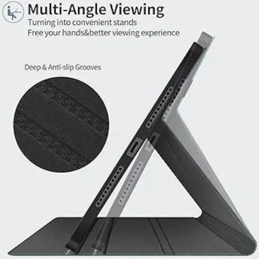 iPad Mini 第6世代2021ケース ブルー ペンシルホルダー付き