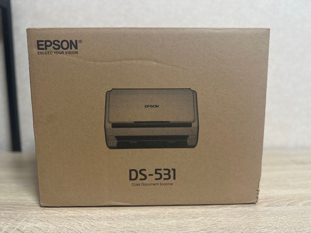 EPSON DS-531 カラー ドキュメントスキャナー　ほぼ新品（使用一回）