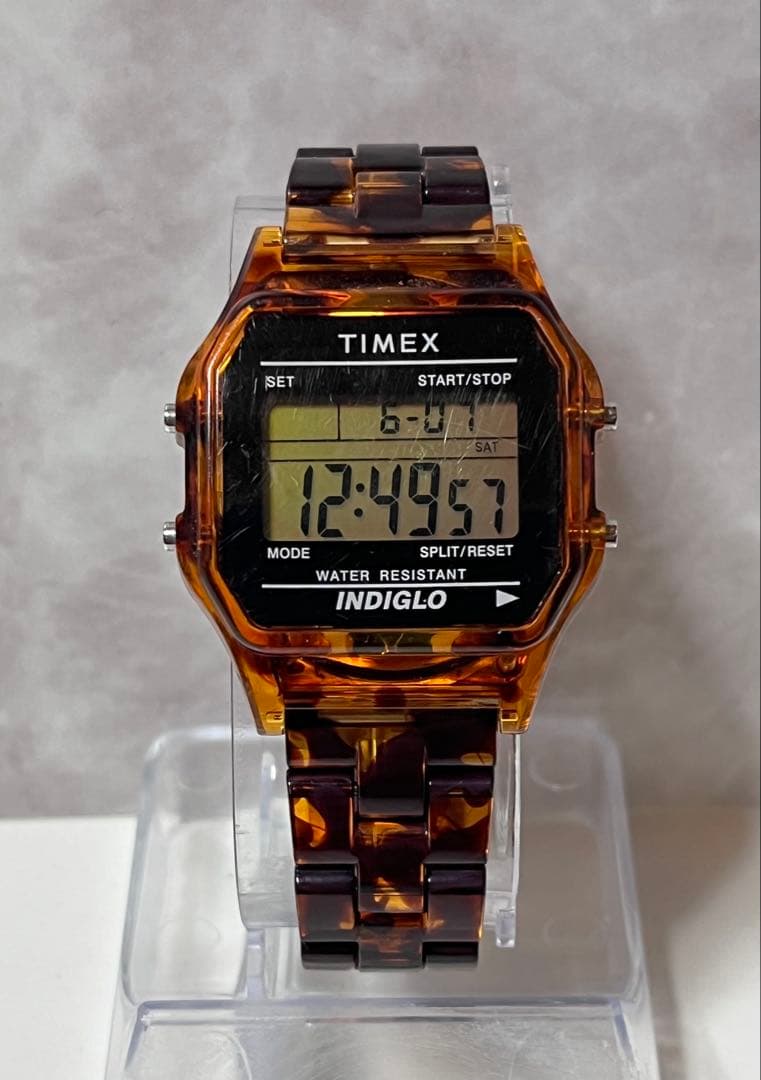 TIMEX × BEAMS 別注 べっ甲 デジタル時計タイメックス ビームス - メルカリ