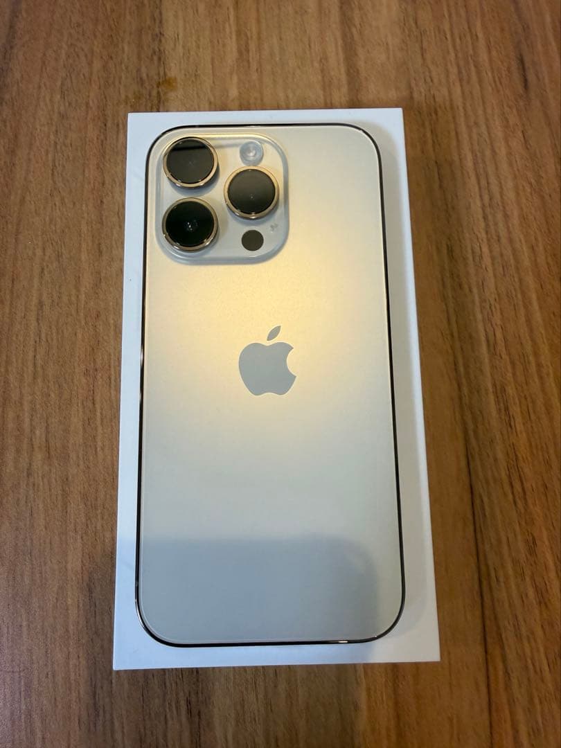 iPhone14Pro ゴールド本体+箱・ケーブル付