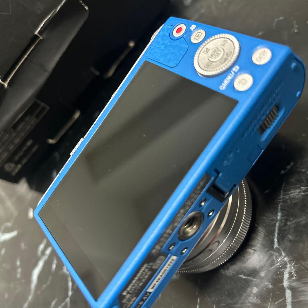 完全新品Panasonic LUMIX DMC-GM1S 青色 付属品全て