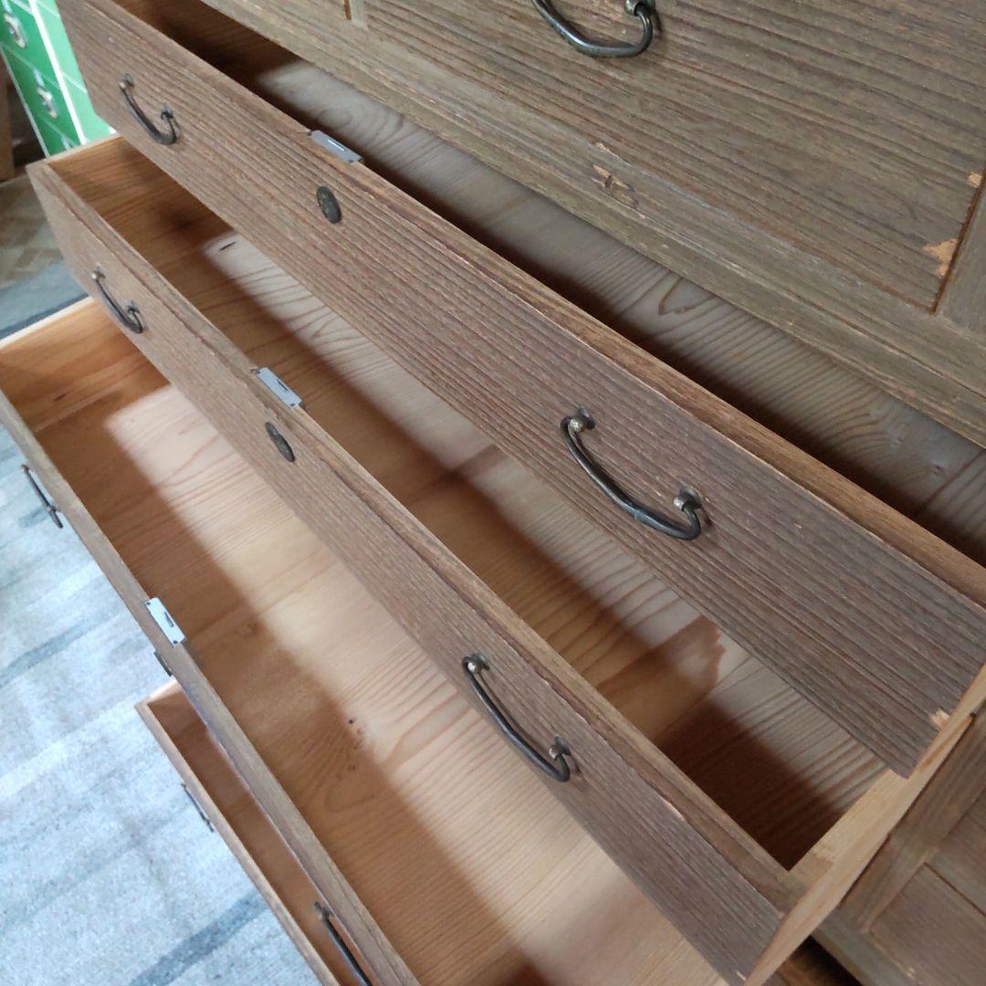 桐箪笥 着物収納 昭和レトロ 和ダンス 中古品 - メルカリ