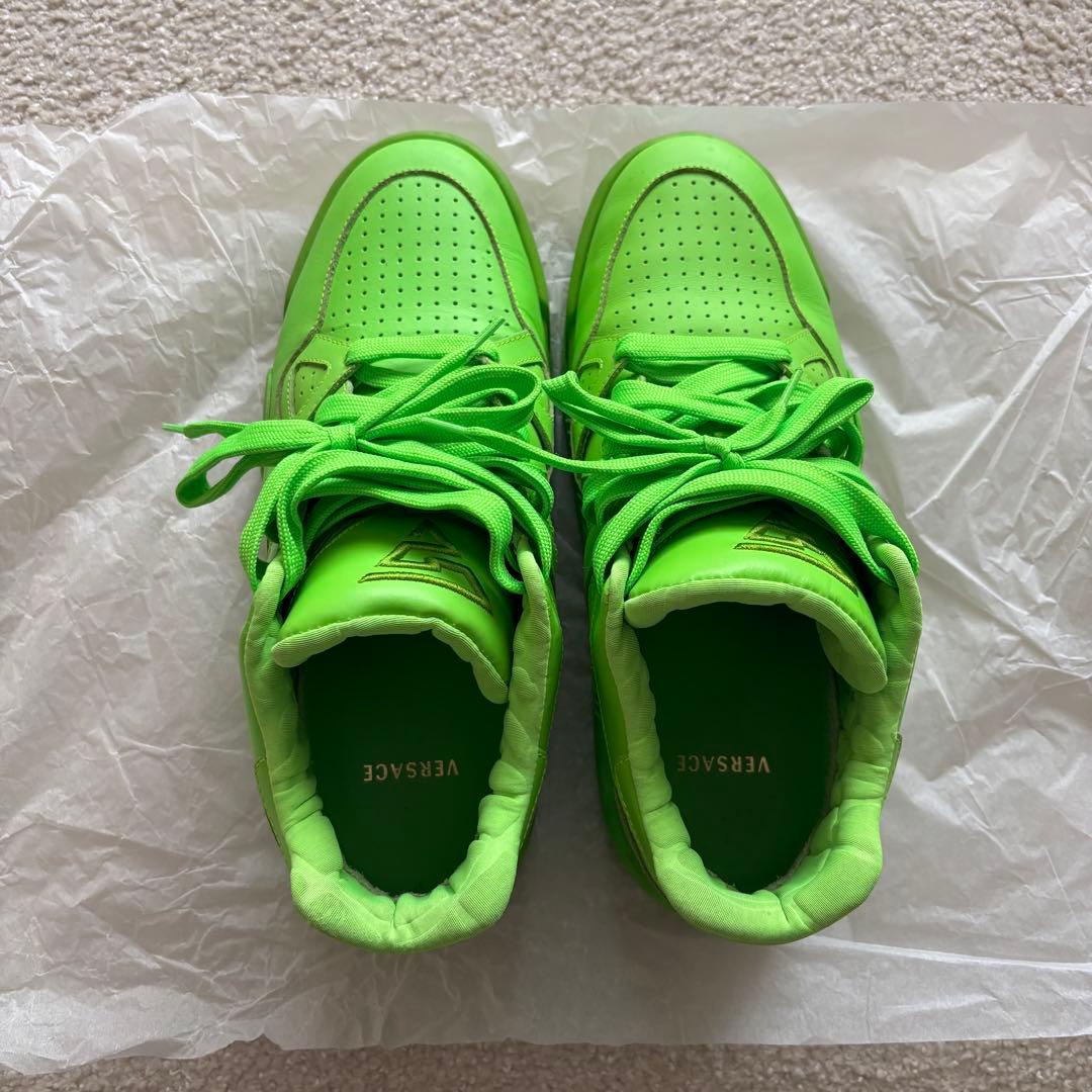 最終値下げ】VERSACE ヴェルサーチ ハイカット スニーカー - メルカリ