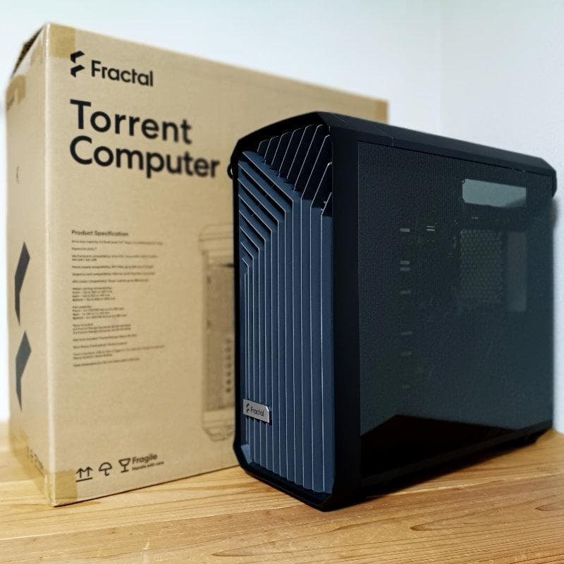 PCケース(自作PC用) Fractal Design Torrent TG Light Tint Torrent — Fractal Design
