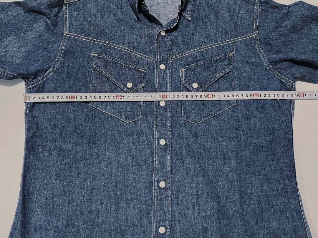 60s 白タグ SEARS ROEBUCKS デニムシャツ ウエスタン シアーズ - メルカリ