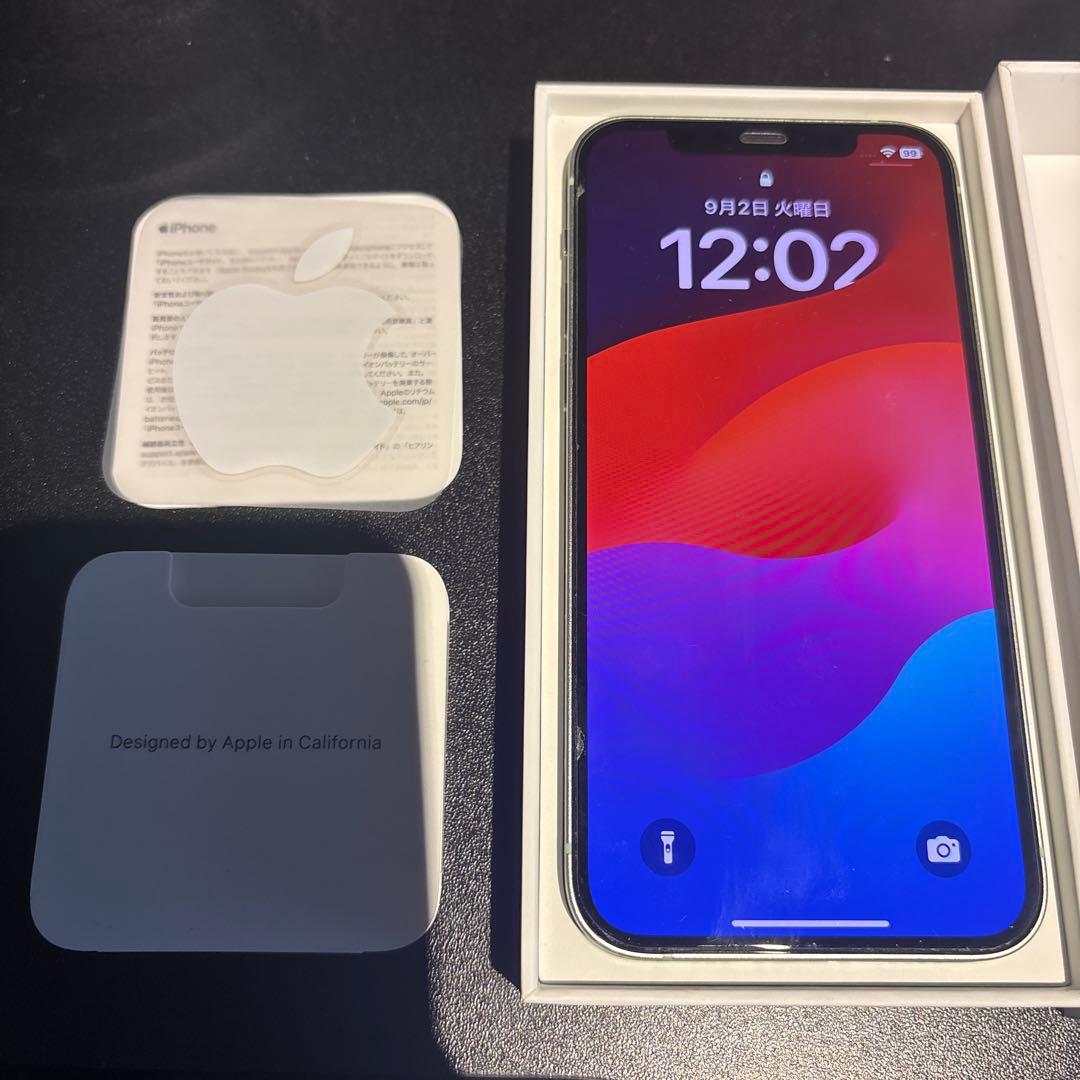 【動作確認済】Apple iPhone 12 グリーン