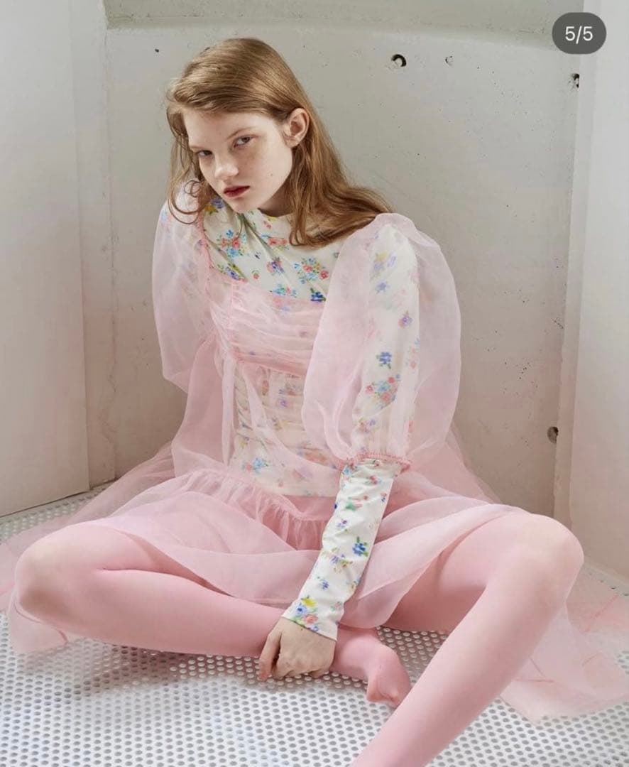 POPPY】organdy flare mini dress - メルカリ