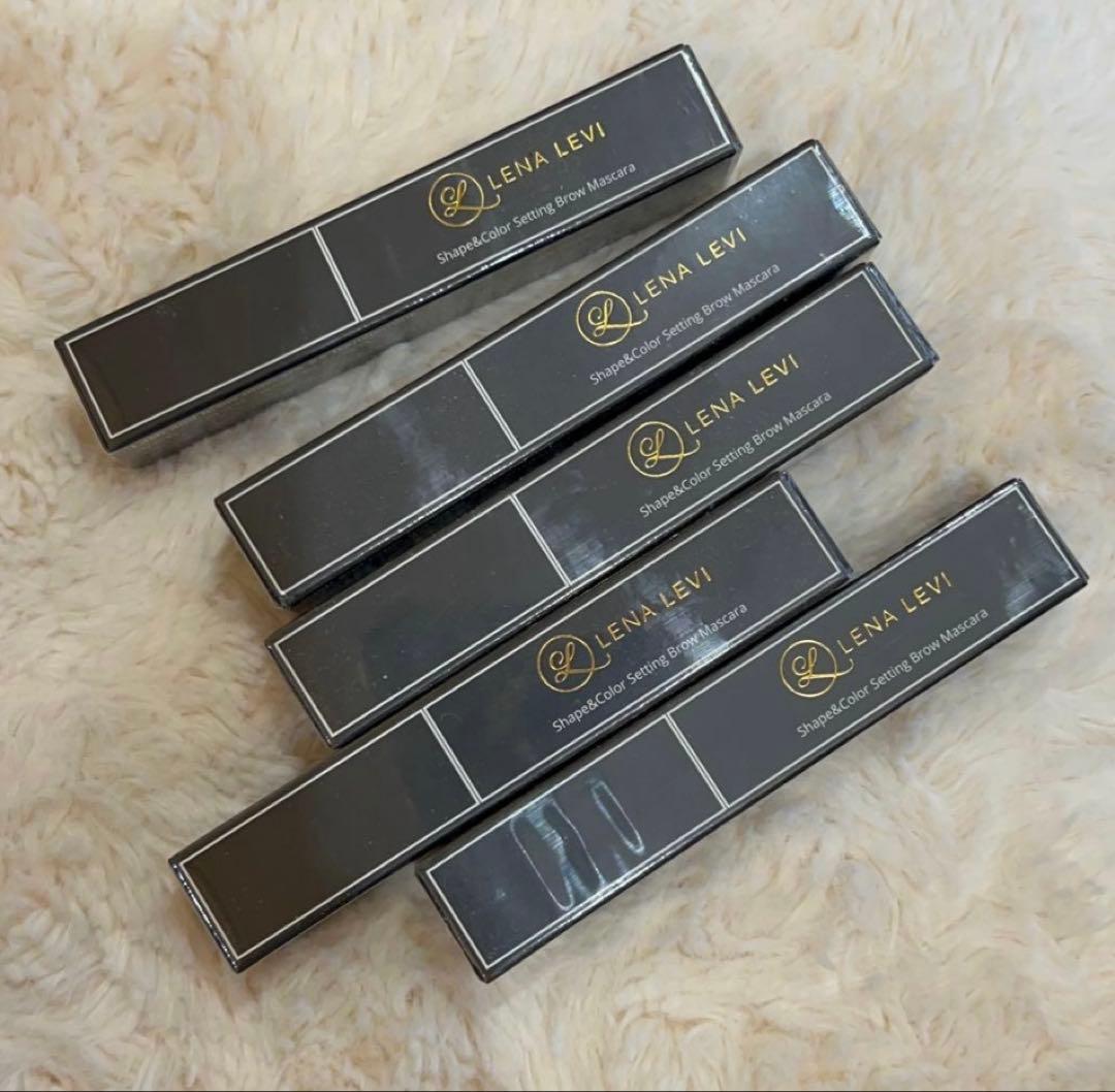 LENALEVIクリアセッティング眉マスカラ2本セット - メルカリ