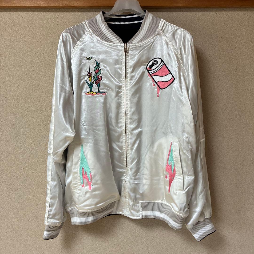 ニガミ17才 ジュースで育つ植物スカジャン - メルカリ