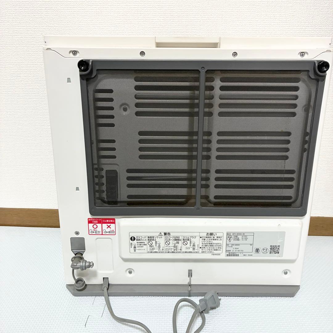 ノーリツ ガスファンヒーター GFH-4006S 2021年　LPガス