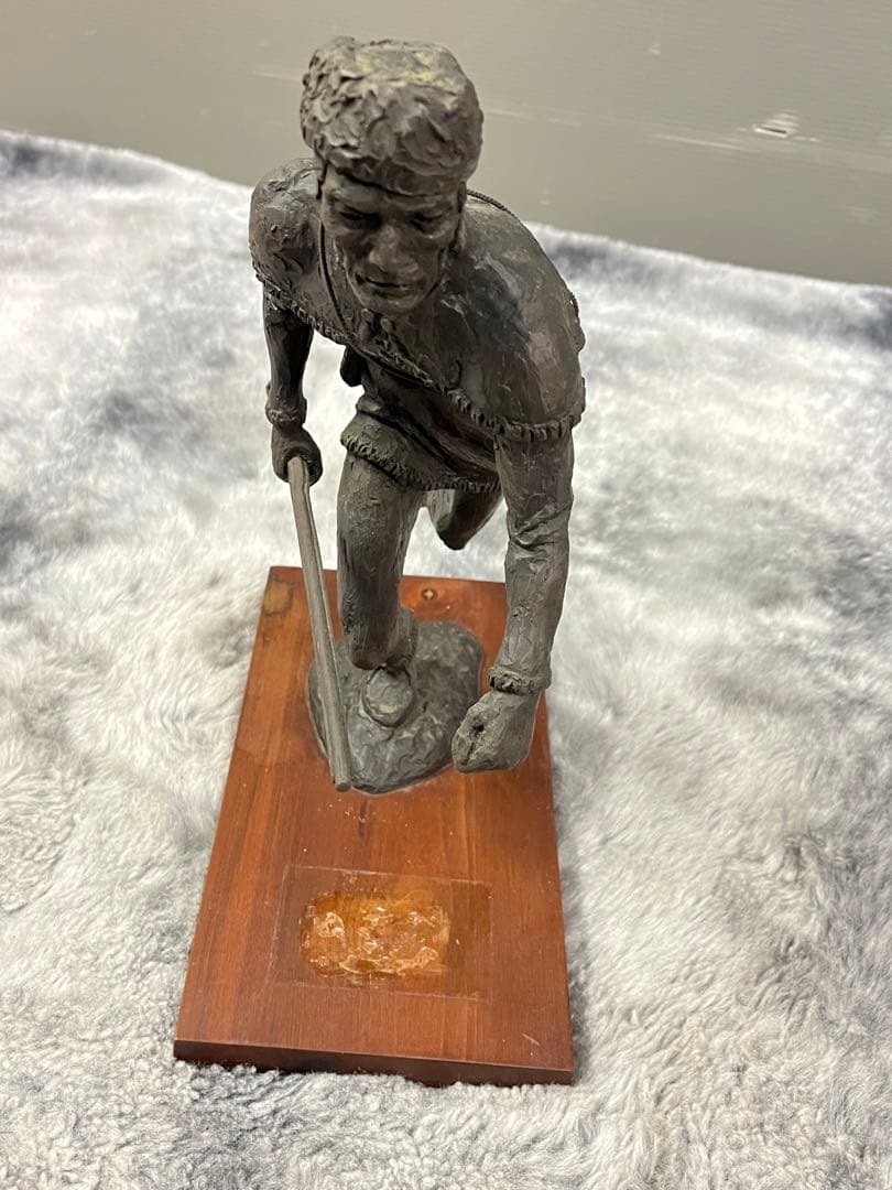 ブロンズ製 置物 彫刻 古美術 骨董 J. Holland アウトレ