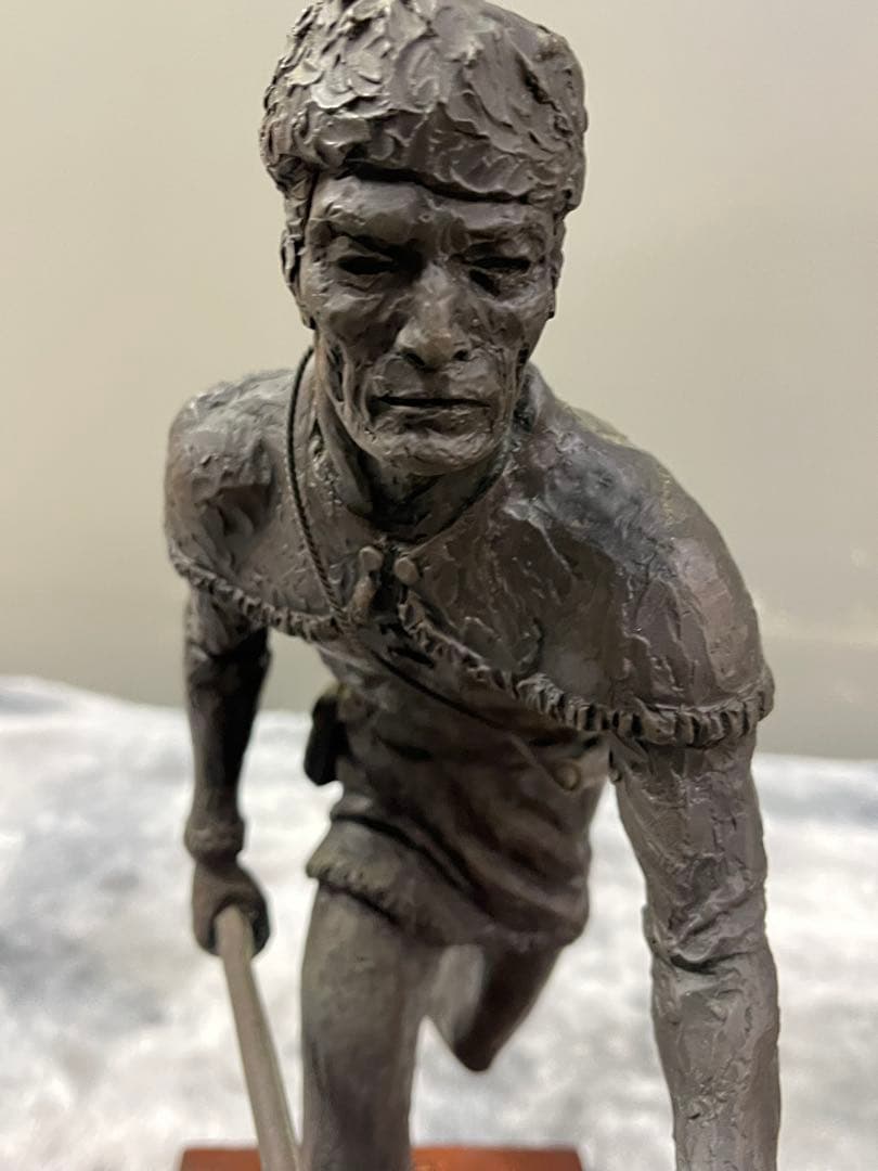 ブロンズ製 置物 彫刻 古美術 骨董 J. Holland アウトレ