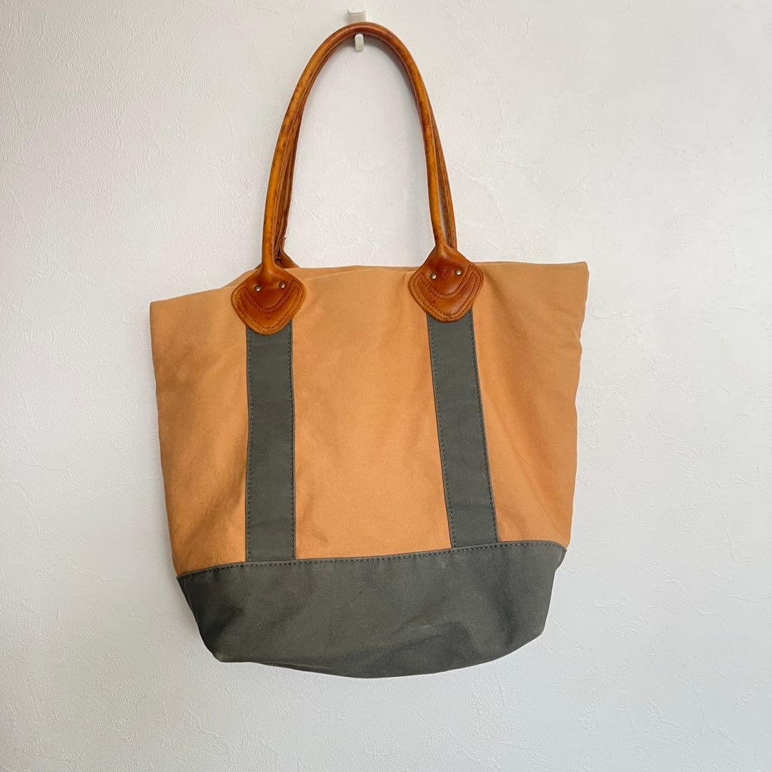 ヴィンテージ　L.L.Bean トートバッグ レザーハンドル