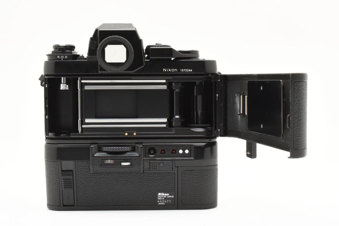 フィルムカメラ Nikon F3 HP + MF-6 + MD-4 #F007