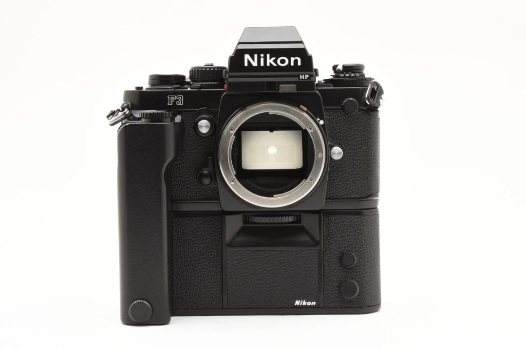 フィルムカメラ Nikon F3 HP + MF-6 + MD-4 #F007