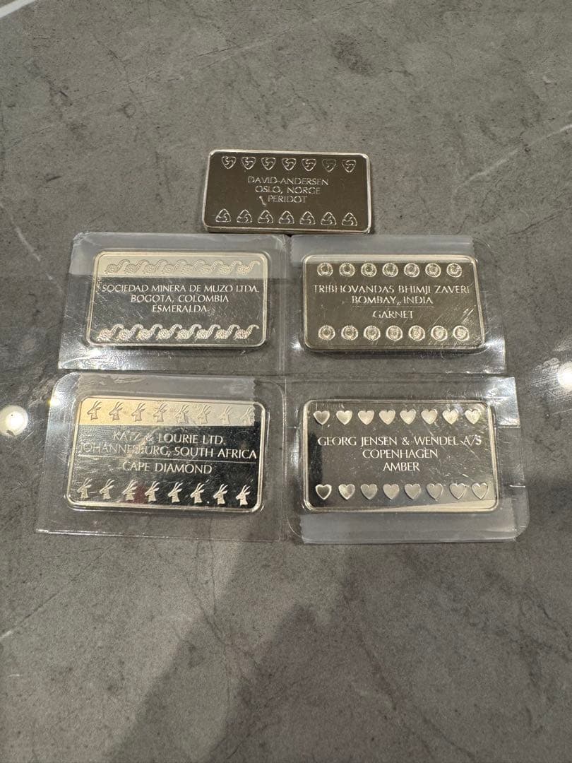 フランクミント製 銀貨 プレート 118g