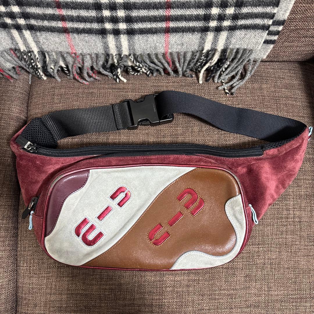 バッグ 00s special archive miumiu logo body bag バッグ 00s special archive miumiu logo body bag 00s special