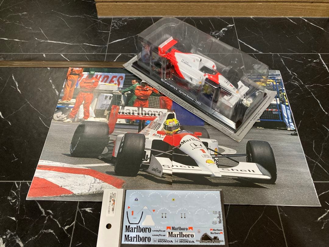 冊子無し マルボロデカールセット ビッグスケールF1コレクション MP4/6