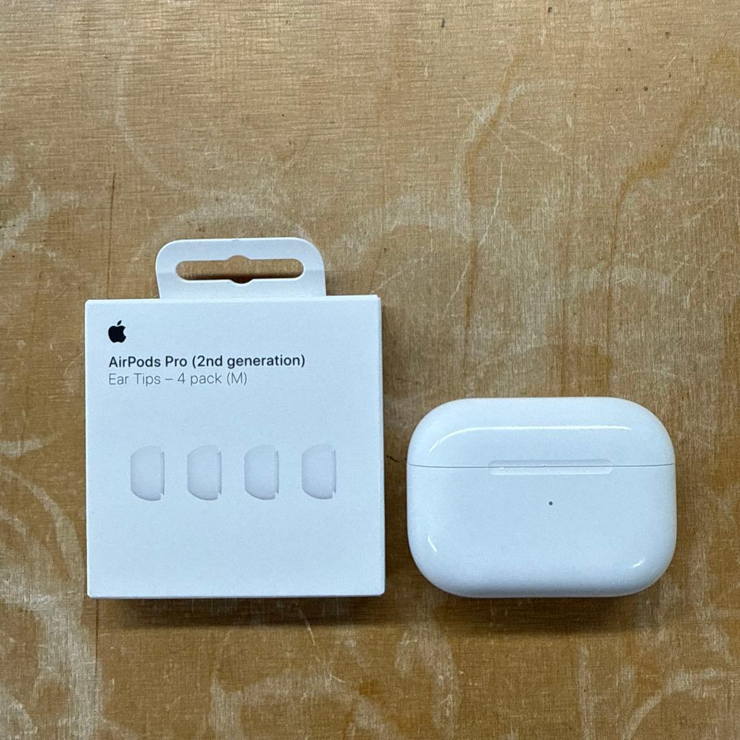 AirPods Pro (第2世代) 本体とイヤーチップ airpods pro 第3世代 第2世代 イヤーチップ イヤーピース 2セット