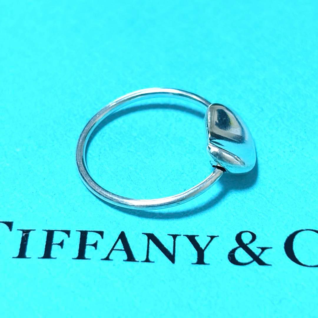 美品】14号 Tiffany ティファニー ビーン 豆 リング シルバー925