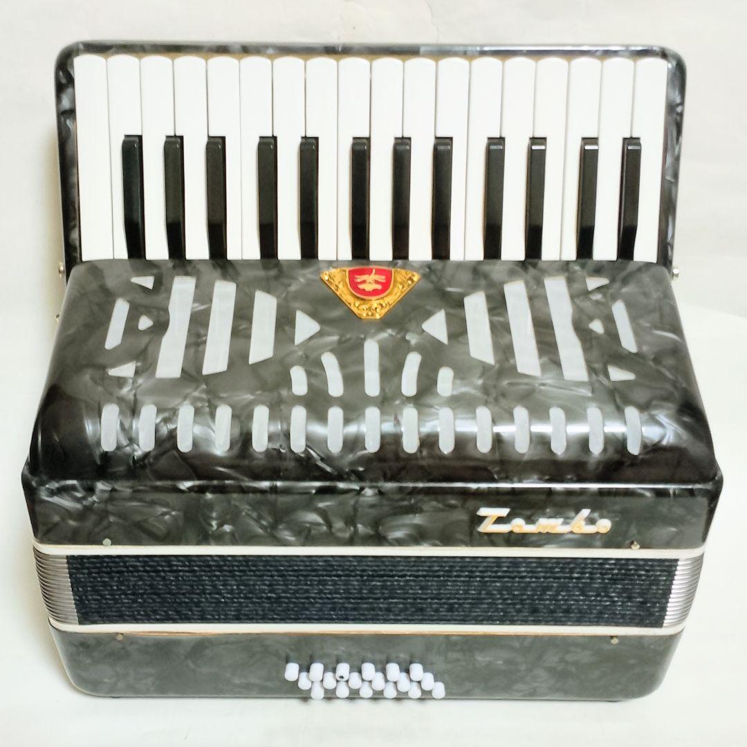 TOMBO No.181 30鍵 18ベース アコーディオン レトロシルバー - メルカリ