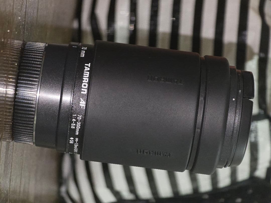 TAMRON ズームレンズ レンズキャップ付き - メルカリ