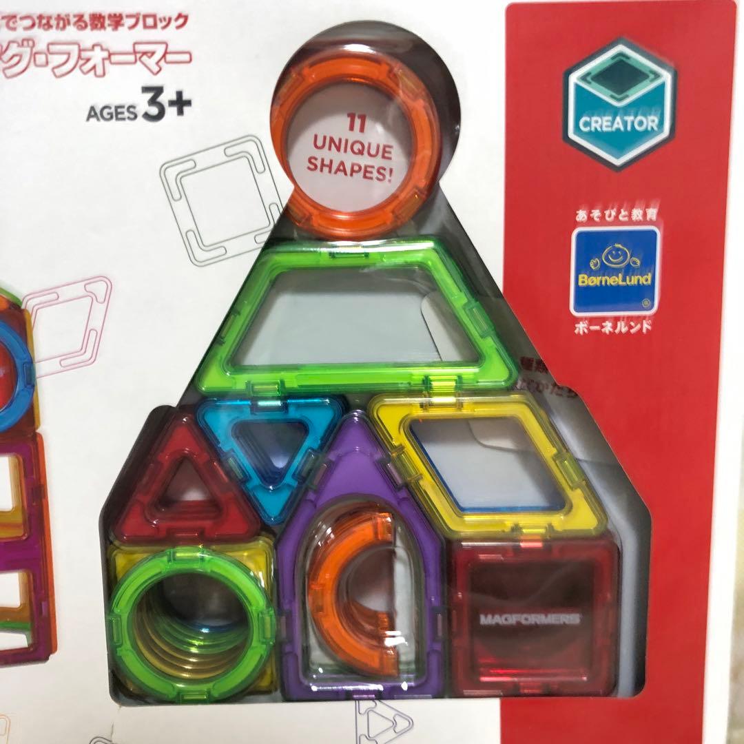 新品未使用】マグフォーマー／クリエイティブプレイ／74ピース