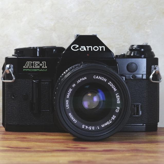 【整備済完動】Canon AE-1 PROGRAM+New FD 35-70mm