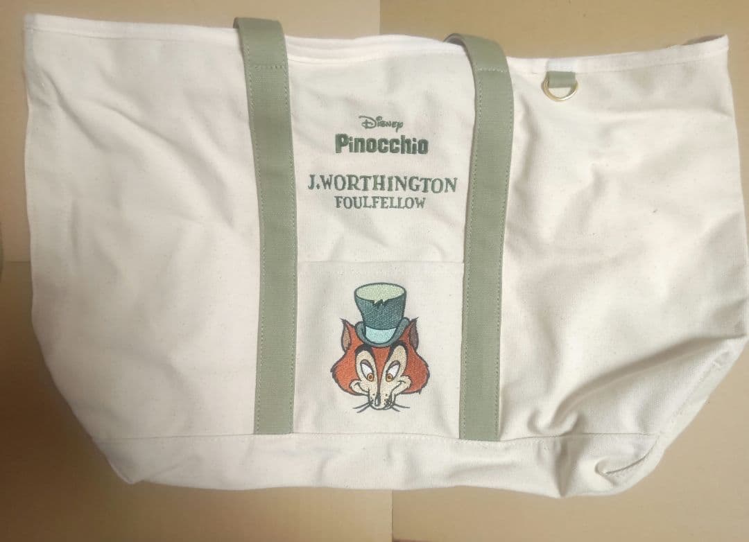 ディズニー ピノキオ ファウルフェロー 正直ジョン ボディバッグ