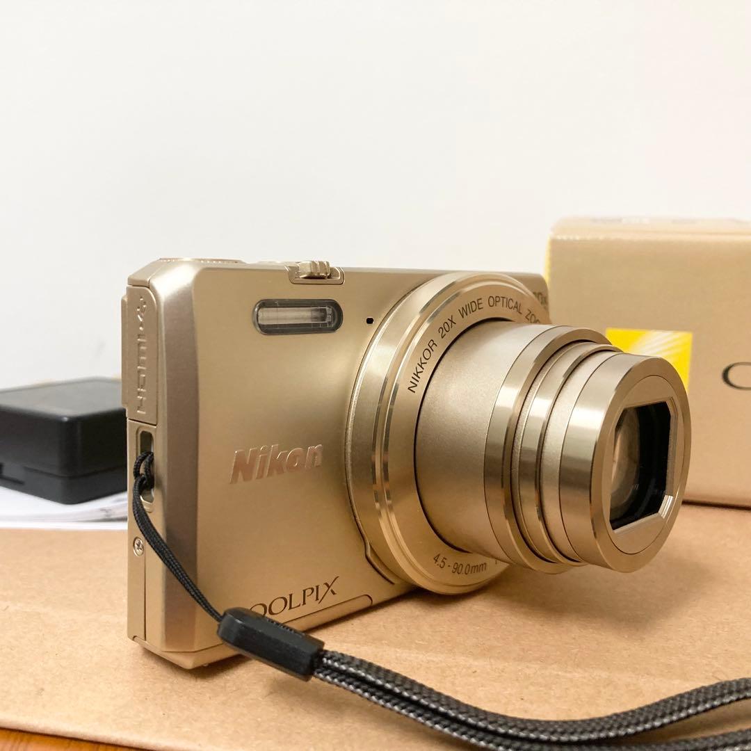 コンパクトデジタルカメラ　NIKON COOLPIX S7000 ゴールド