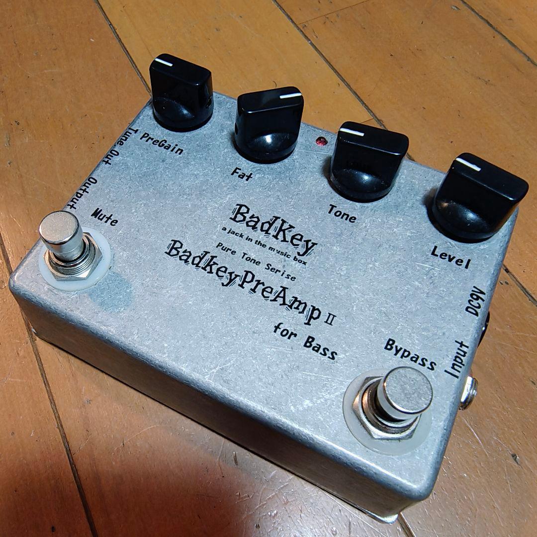 BadKey PreAmp II for Bass ベースプリアンプ BadKey】バッドキー『ベース用プリアンプ』BadKey PreAmp II for Bass
