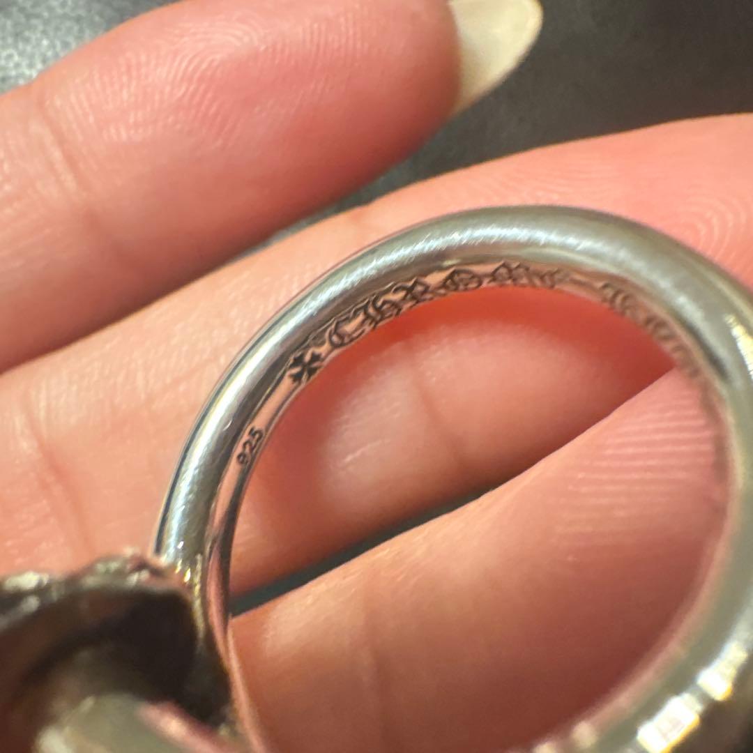 クロムハーツ！釘リング！ネイルリング 美品！シルバー！CHROME HEARTS