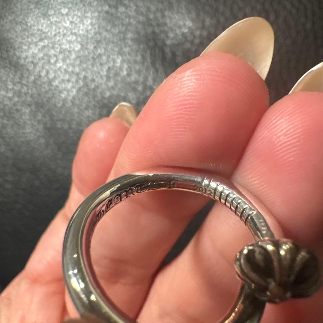 クロムハーツ！釘リング！ネイルリング 美品！シルバー！CHROME HEARTS