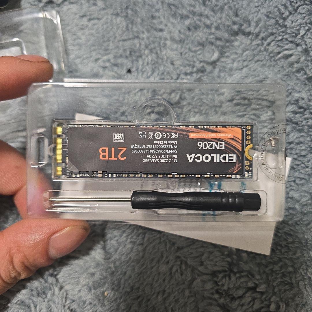 内蔵型SSD EDILOCA EN206 SSD 2tb M.2 2280 3D