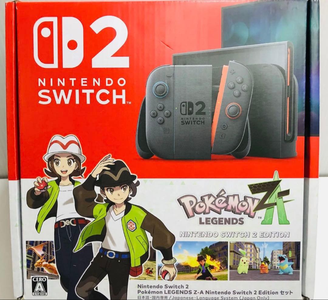 【新品未使用】即日発送Nintendo Switch 2 Pokémon 楽天市場】【新品】Nintendo Switch 2 Pokemon LEGENDS Z-A セット