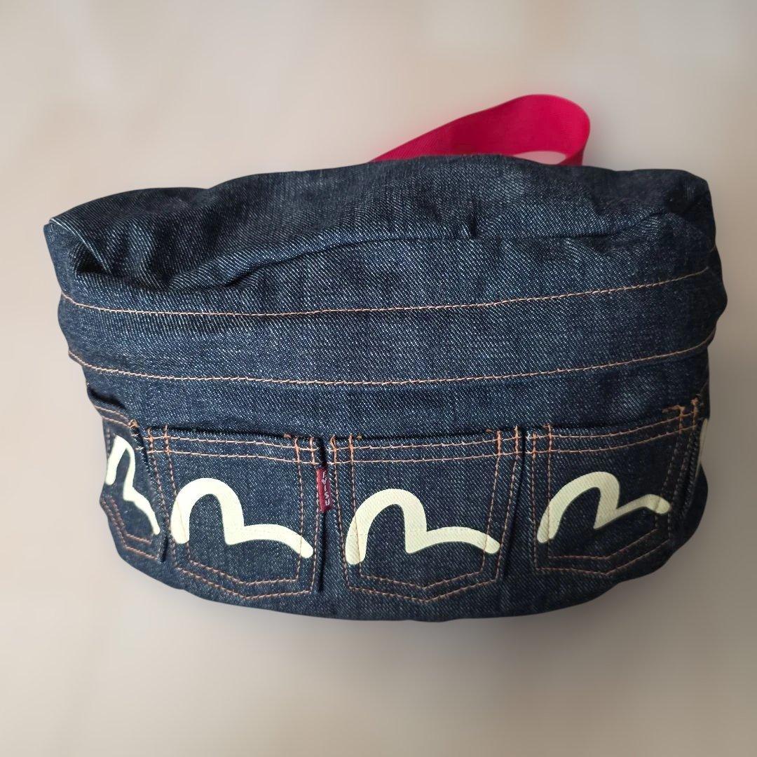 evisuボディバッグ 中古・古着通販】EVISU (エヴィス) デニムボディバッグ インディゴ
