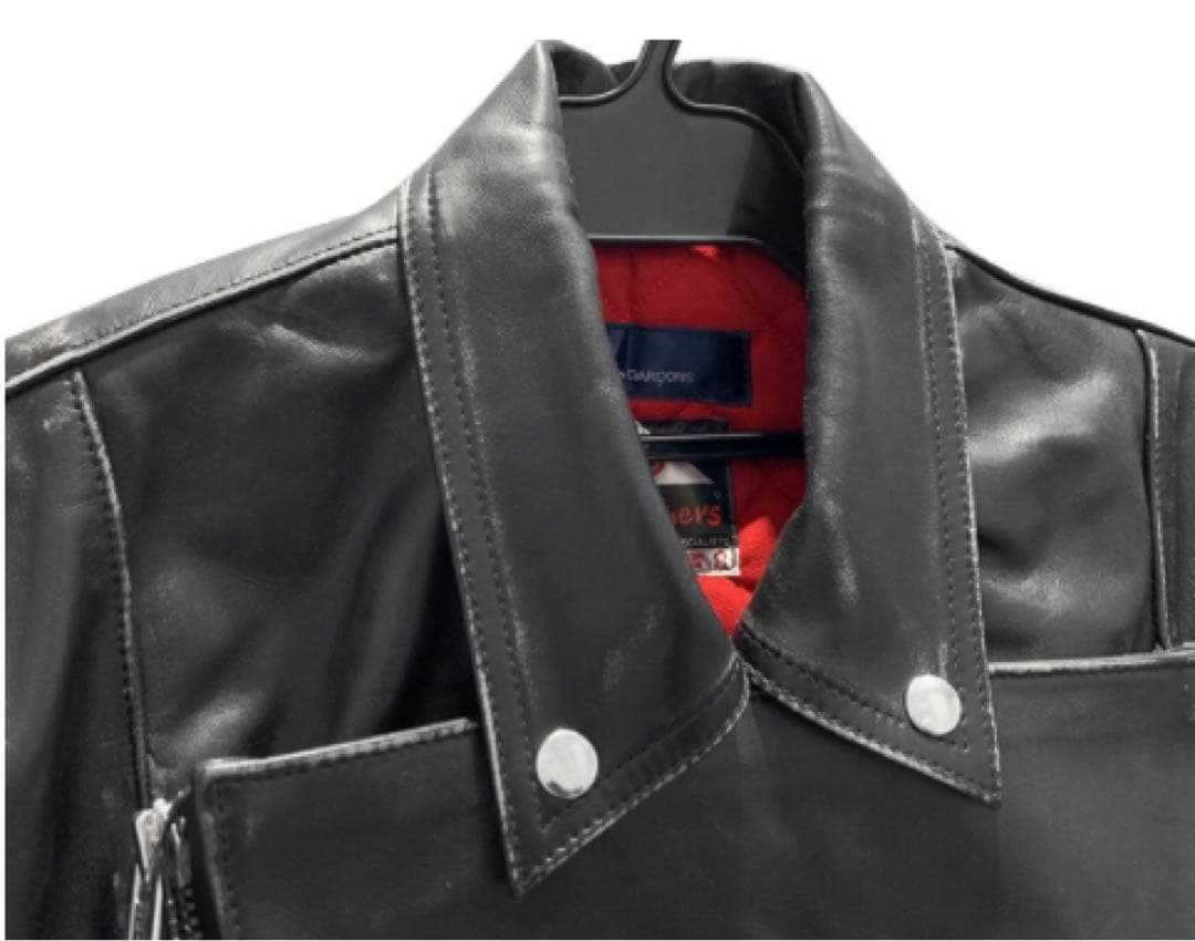 コムデギャルソン×ルイスレザーLewisLeathers111トライデント36 - メルカリ