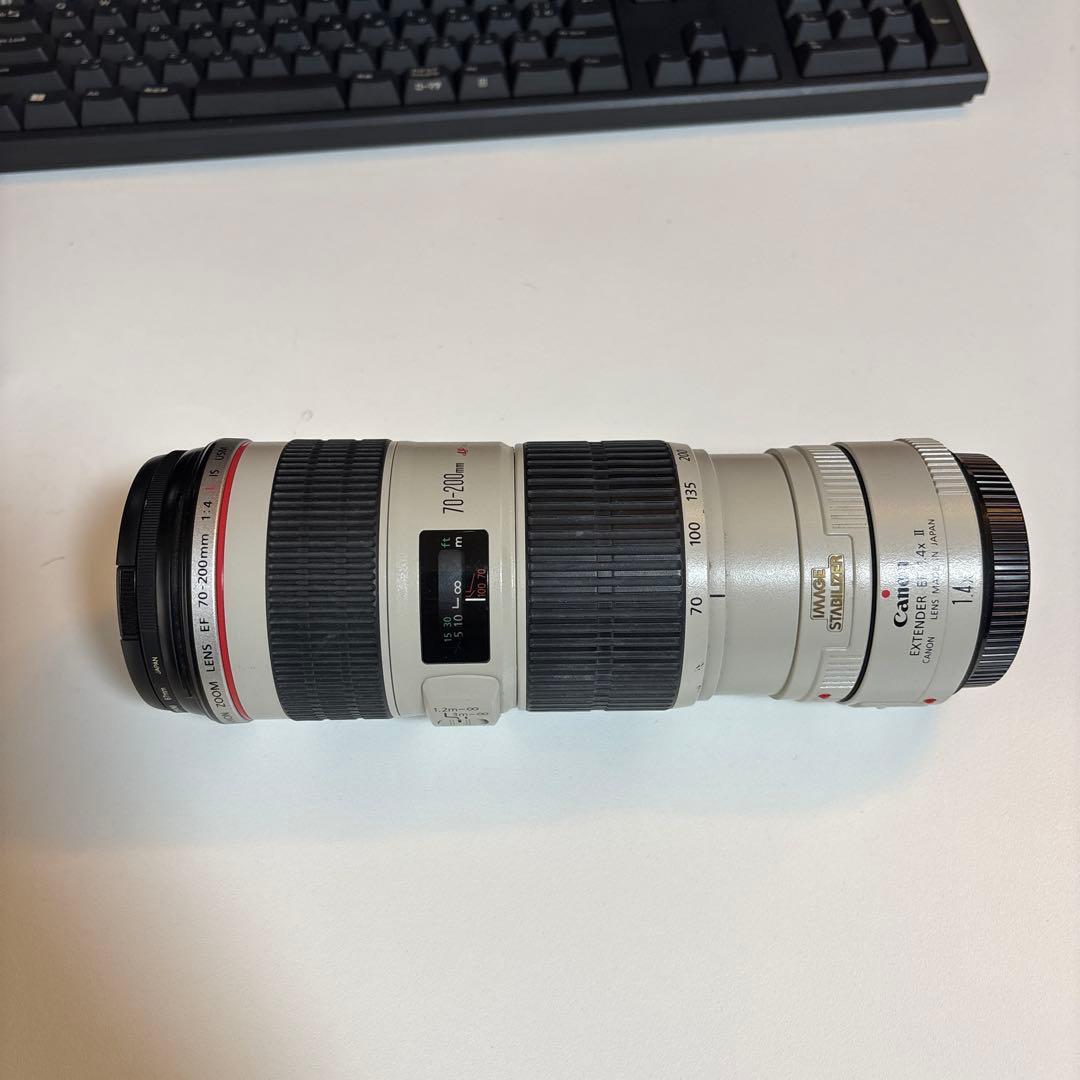 Canon EF 70-200mm f/4L IS USMとエクステンダー