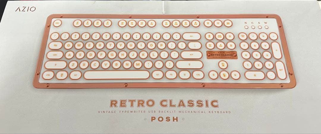AZIO RETRO CLASSIC キーボード 本体