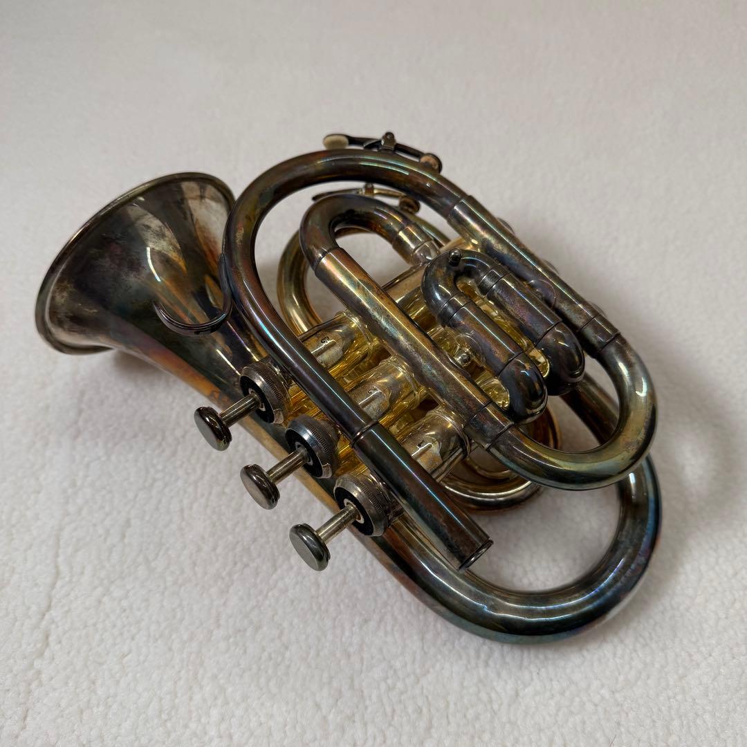 J.Michael ジェーマイケル ポケットトランペット 金管楽器 - メルカリ