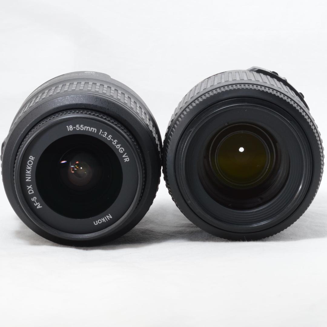 ⭐️美品⭐️Nikon ニコン D60 ダブルズームセット★ショット数2028★