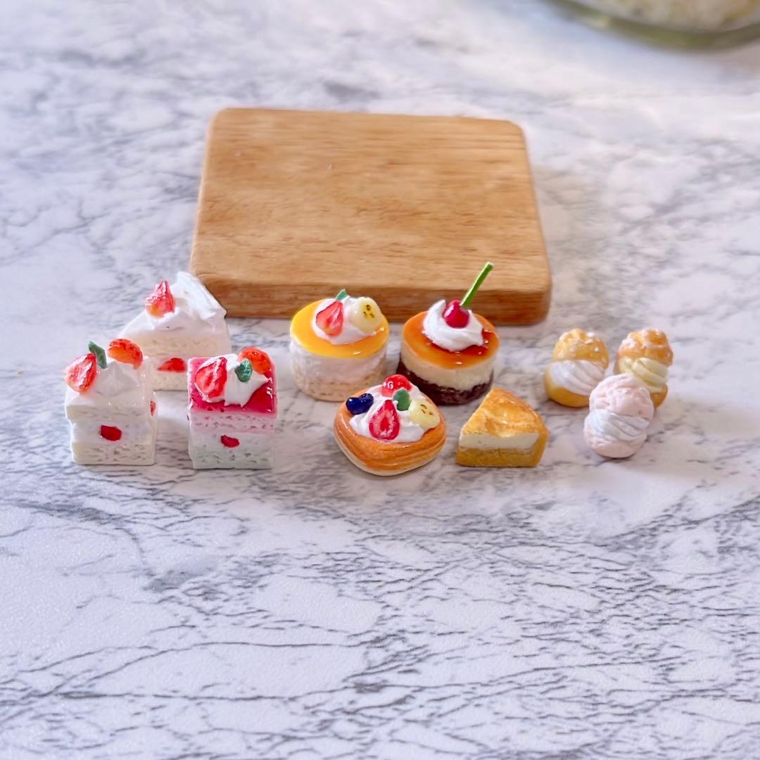 ミニチュアスイーツ プチケーキセット ミニチュアフード ミニチュア