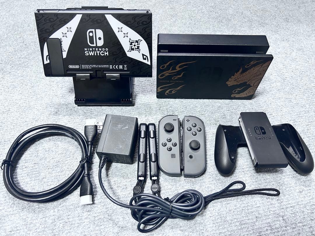 SWITCHモンスターハンターライズエディション【強化版 】動作確認済み モンハンライズ」仕様のSwitch本体セットが本日発売！ メイン