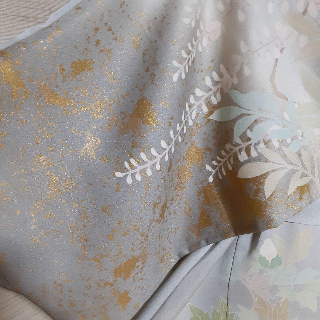 リメイク着物ロングワンピースボレロ付正絹L…3L仮絵羽作家物 - メルカリ