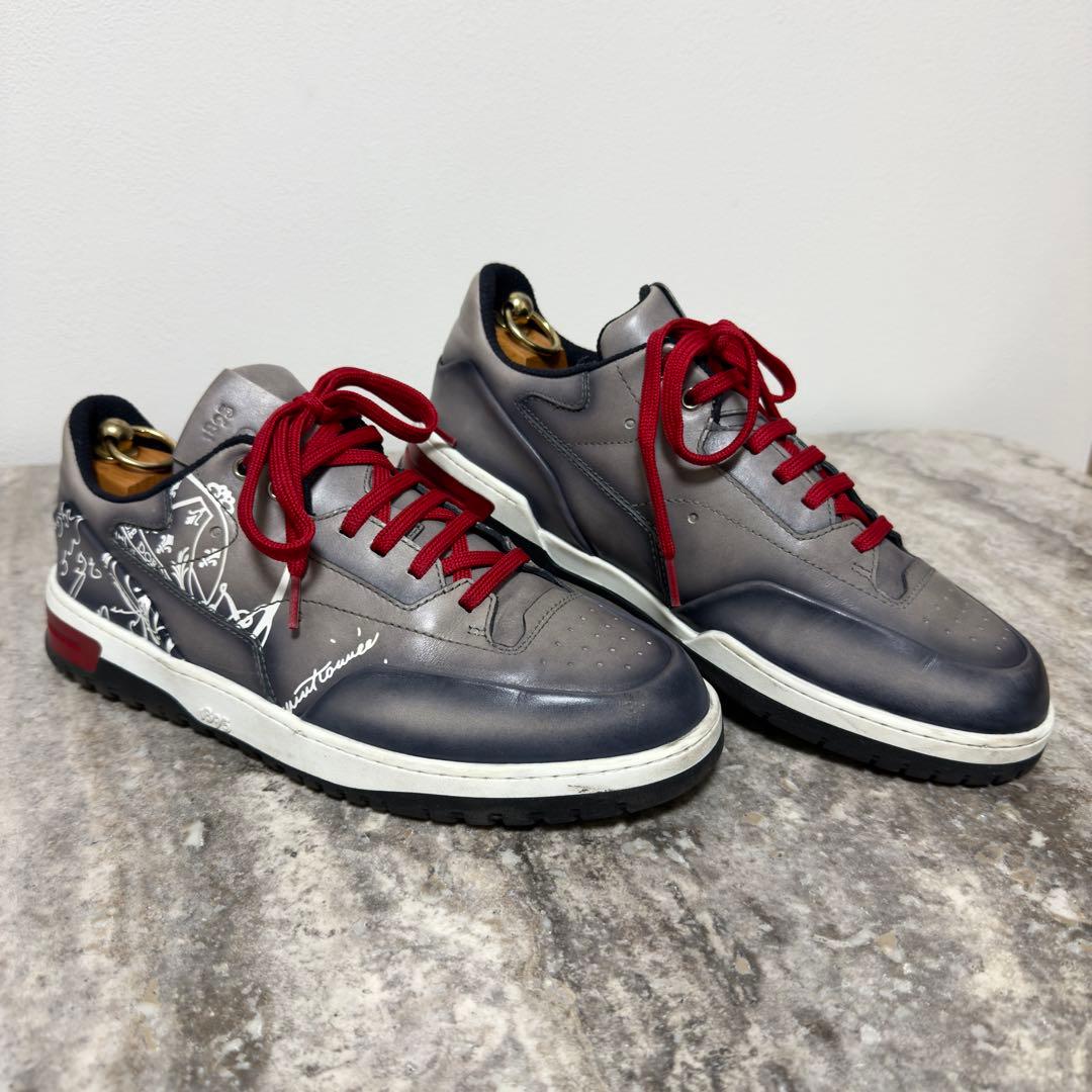 極美品 定価33.2万円 ベルルッティ プレイオフ スクリットレザー