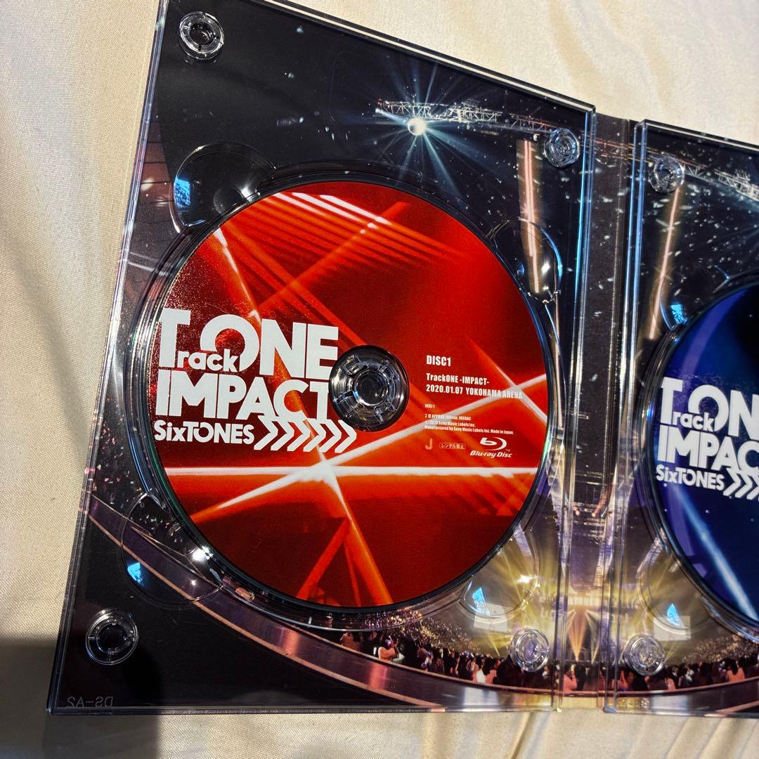 TrackONE -IMPACT- SixTONES 初回盤 レシート付 - メルカリ