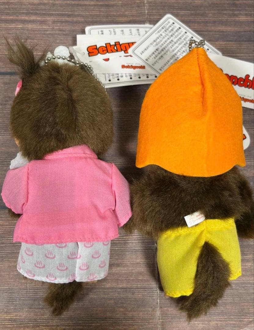 モンチッチ 湯布院限定 サウナ 温泉 浴衣 男の子 女の子 キーチェーン