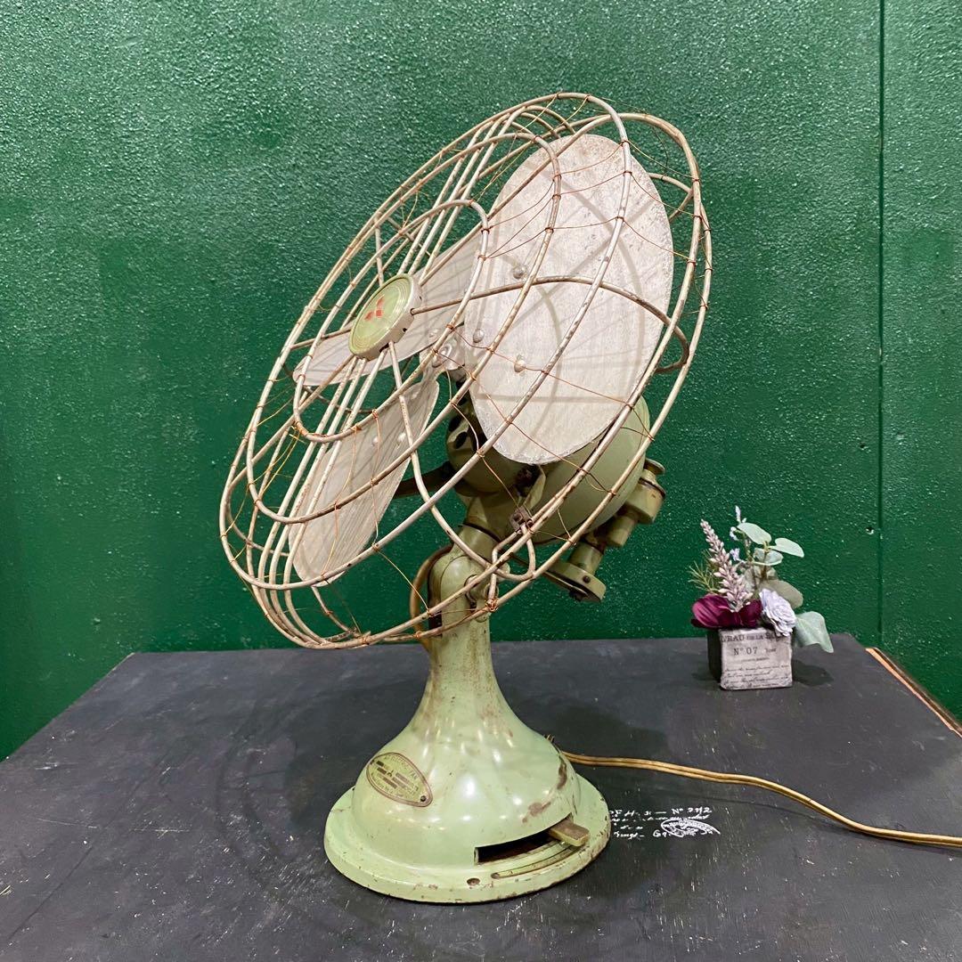 アンティーク 三菱 扇風機 インテリア 昭和レトロ 当時物 ビンテージ